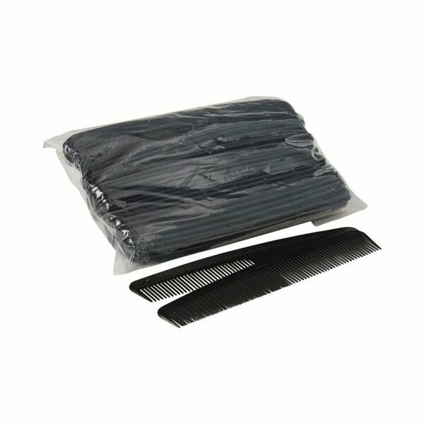 Mckesson 7 in. Black Plastic Hair Comb, 1440PK 16-C7